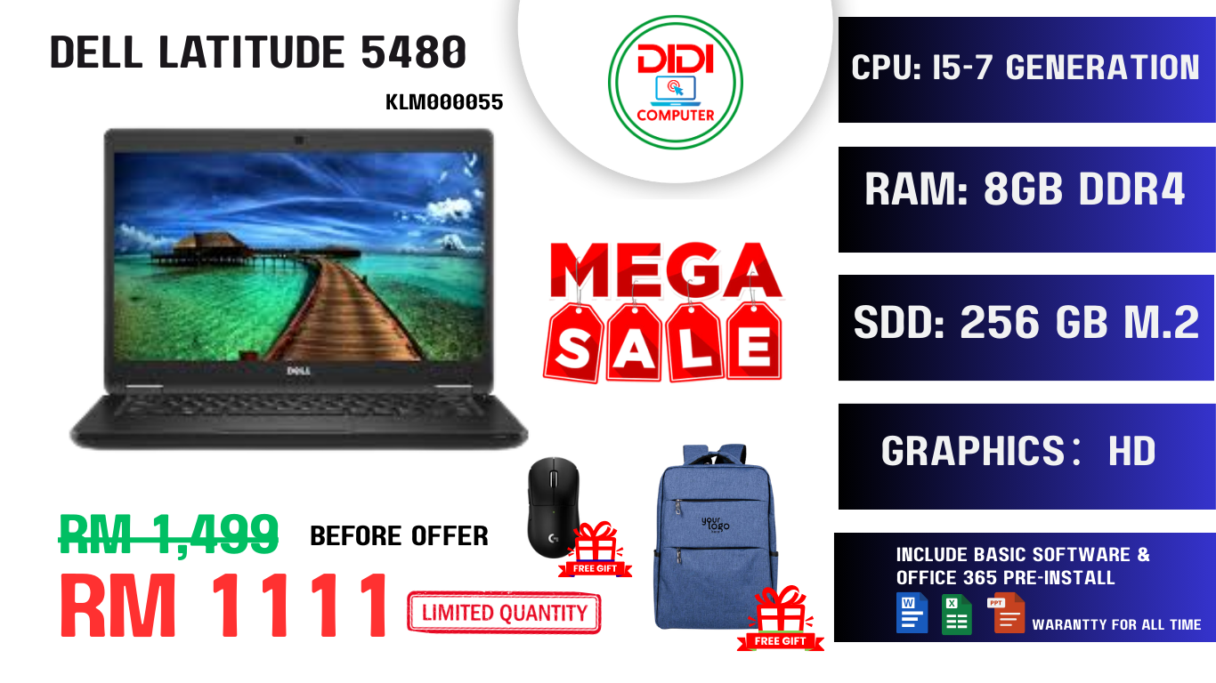 REFURBISHED DELL LATITUDE 5480