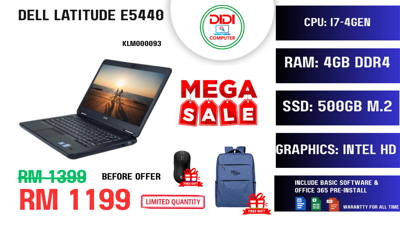 REFURBISHED Dell Latitude E5440