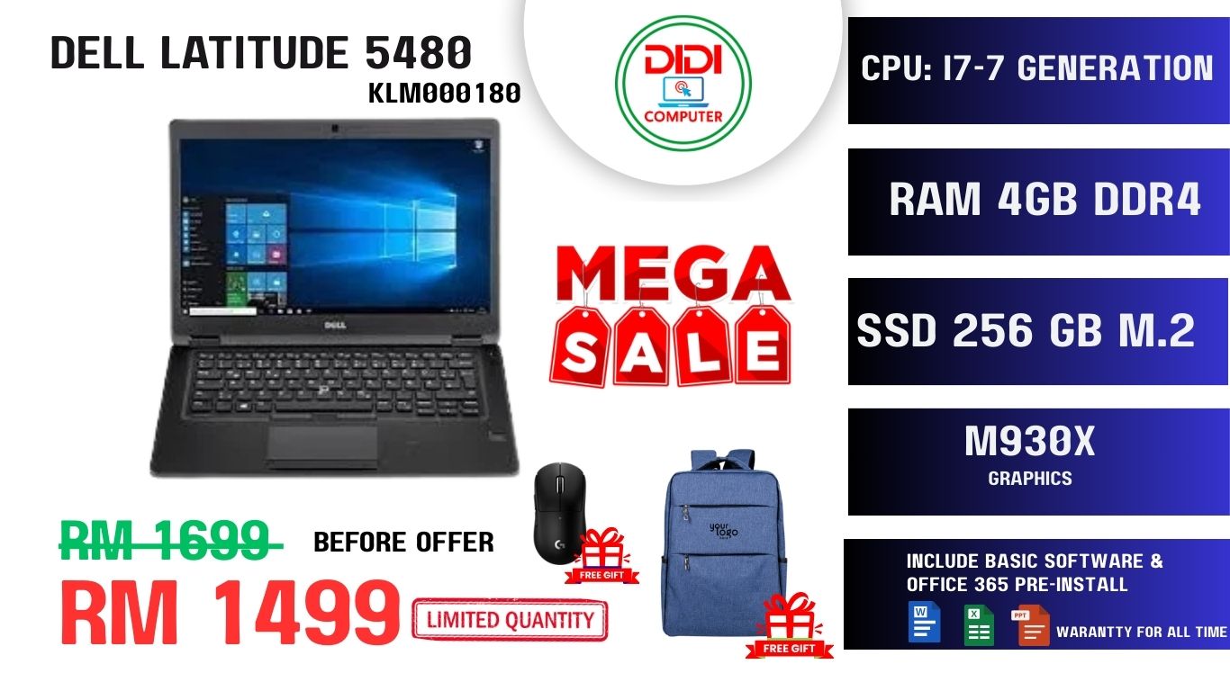 REFURBISHED DELL LATITUDE 5480