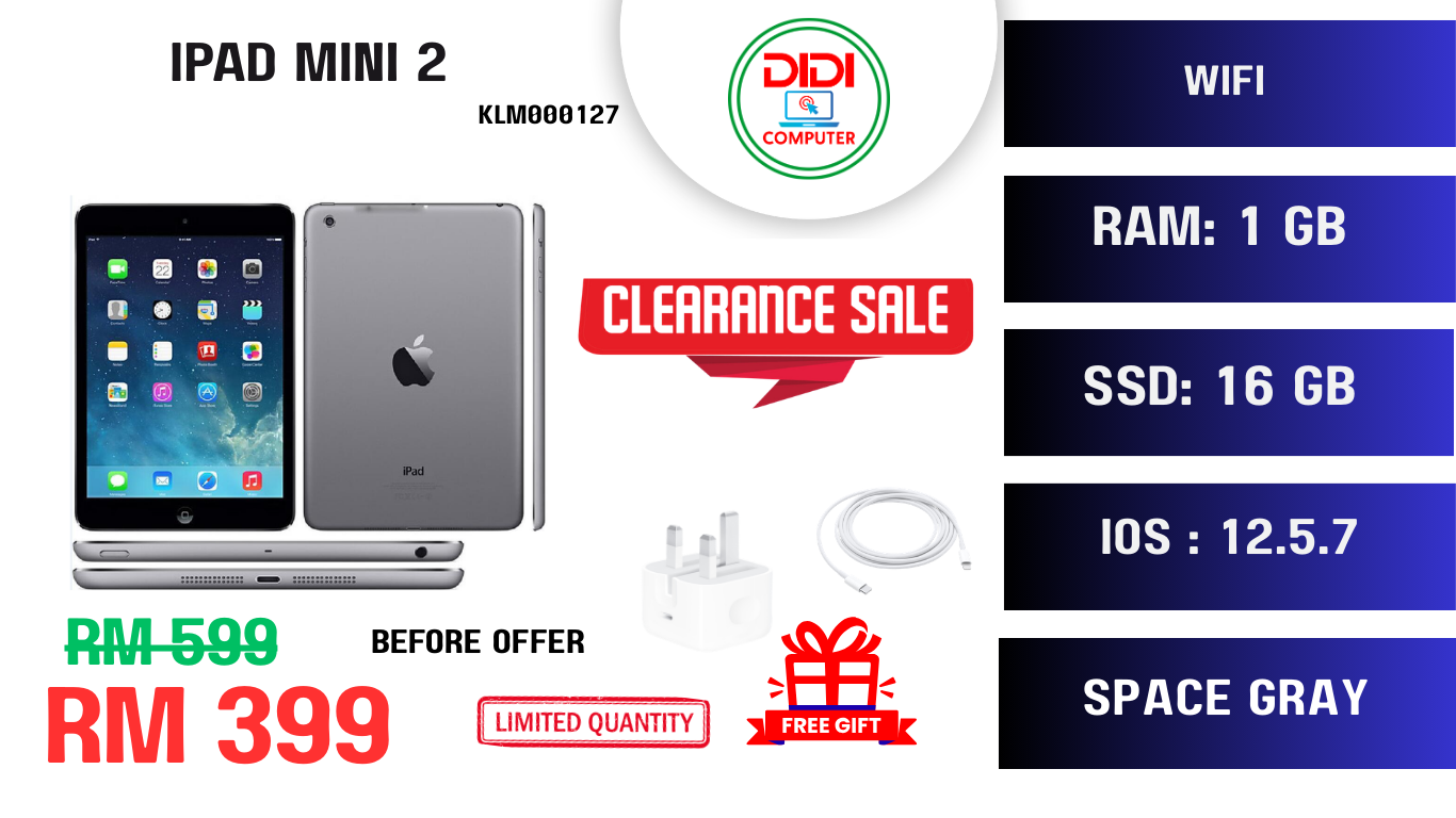 REFURBISHED IPAD MINI 2