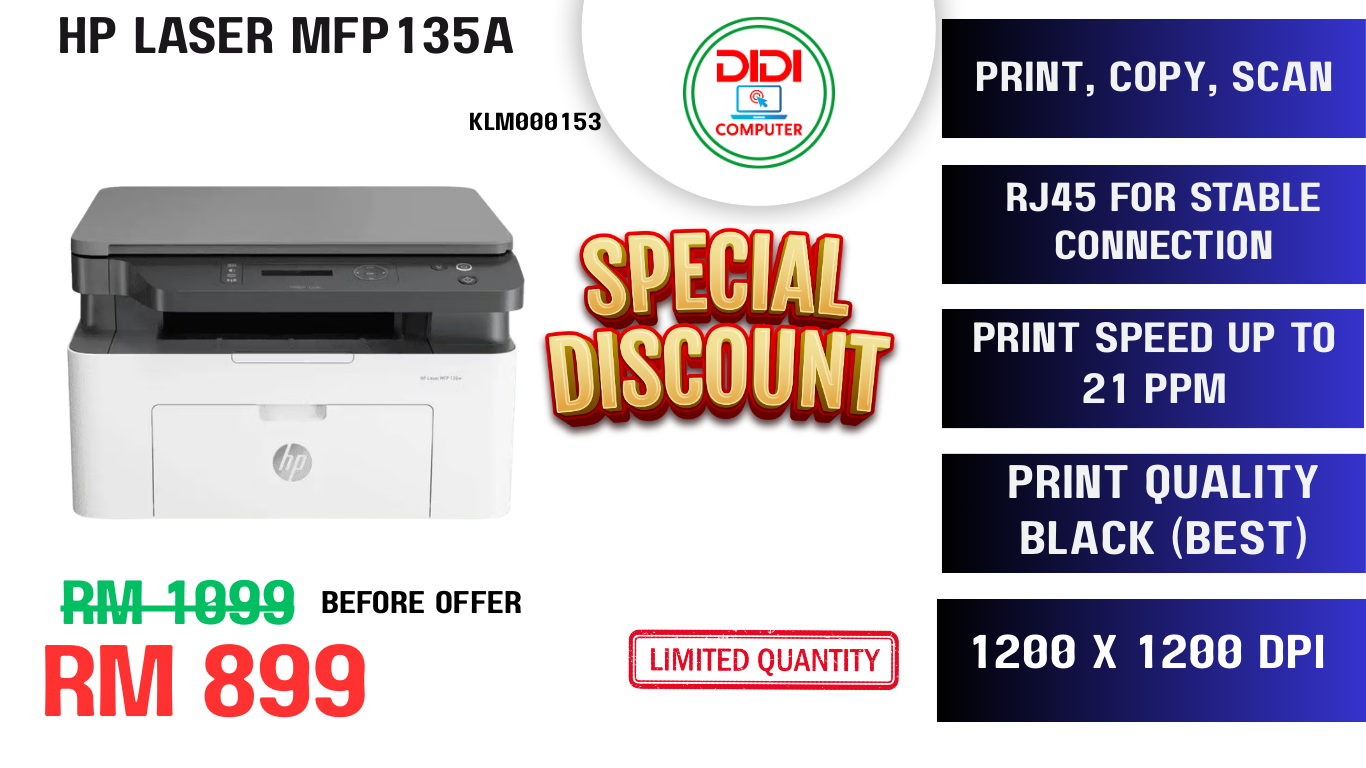 HP LASER MFP135a