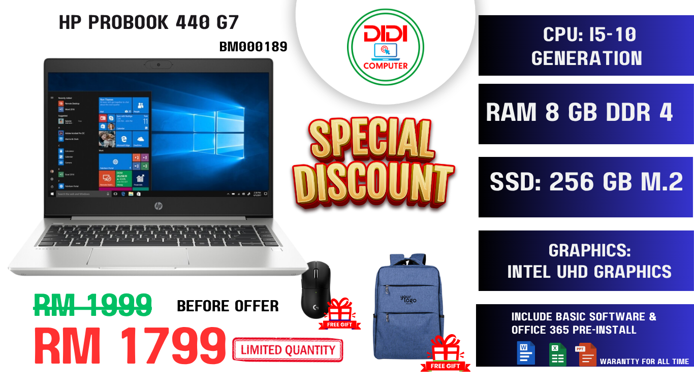 Refurbished HP PROBOOK 440 G7