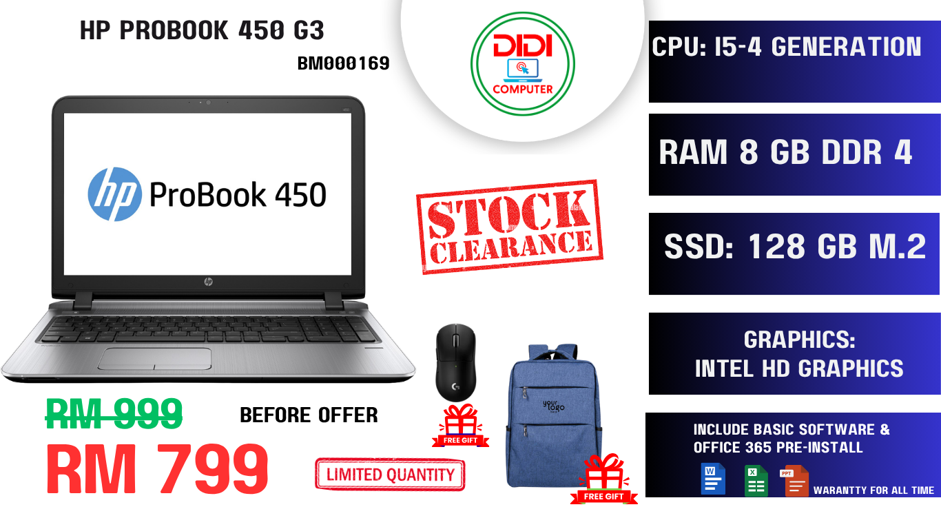 Refurbished HP PROBOOK 640 G1