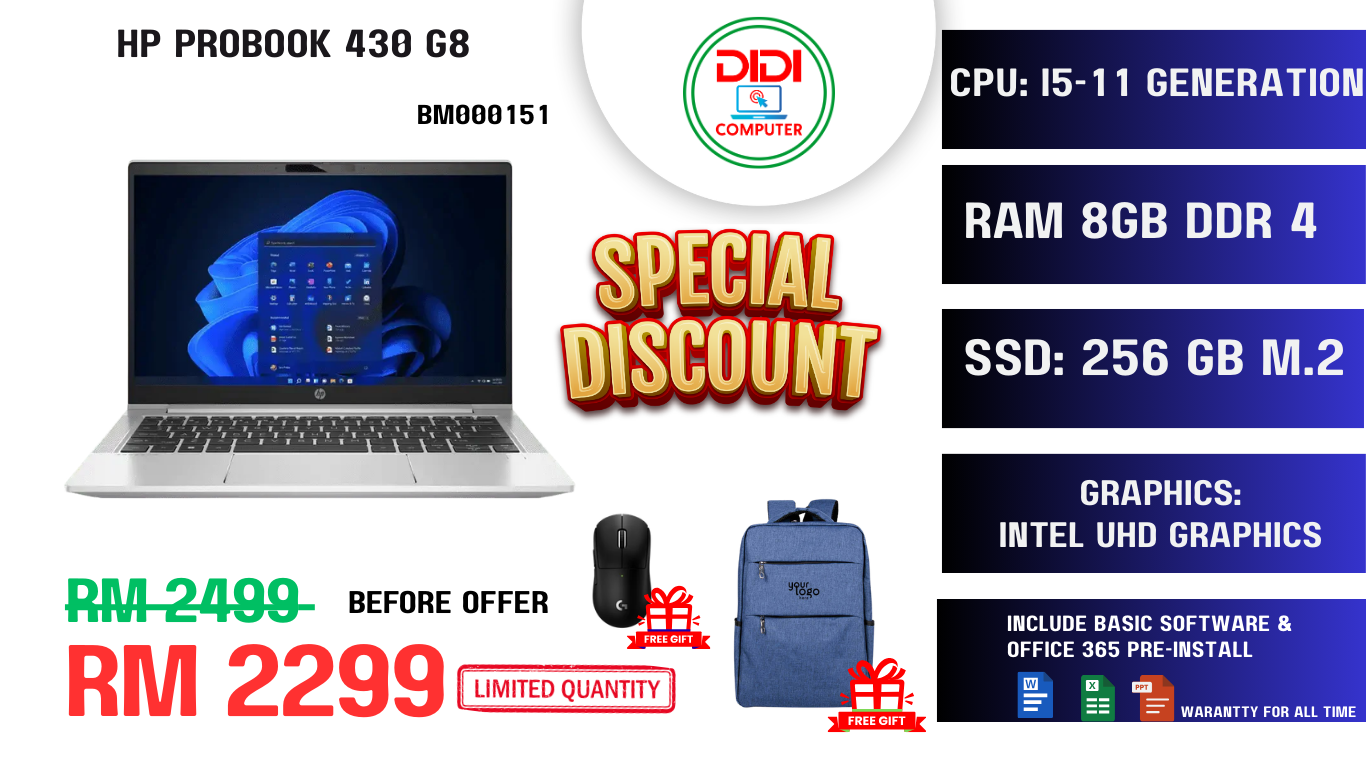 Refurbished  HP ProBook 430 G8